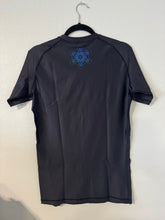 Load image into Gallery viewer, Blue Script Rashguard