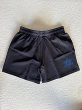 Load image into Gallery viewer, Blue Script Shorts