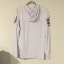 Load image into Gallery viewer, White Lightweight Mountain Hoodie
