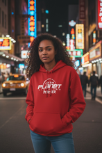 Load image into Gallery viewer, Red OG Circle Logo Heavyweight Hoodie
