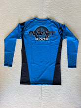 Load image into Gallery viewer, Blue Belt Mountain Rashguard Long Sleeve