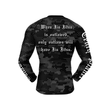 Load image into Gallery viewer, 10th Planet Outlaws Rash Guard (Long Sleeve)