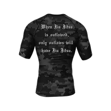 Load image into Gallery viewer, 10th Planet Outlaws Rash Guard (Short Sleeve)