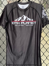 Load image into Gallery viewer, Mountain Logo Short Sleeve Rash Guard
