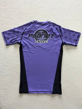 Load image into Gallery viewer, Purple Belt Mountain Rash Guard Long Sleeve