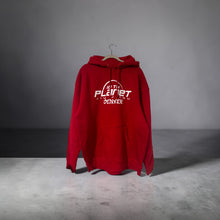 Load image into Gallery viewer, Red OG Circle Logo Heavyweight Hoodie
