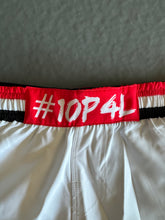 Load image into Gallery viewer, White LAX Fight Shorts
