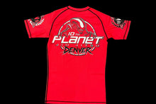 Load image into Gallery viewer, 10PD Alien Rash Guard Short Sleeve RED
