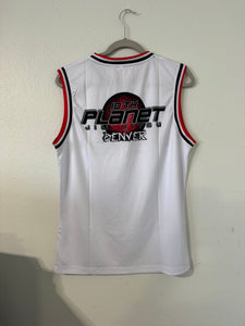 White 10th Planet Jersey