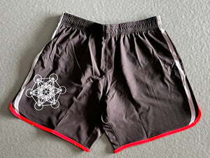 Black LAX Fight Shorts